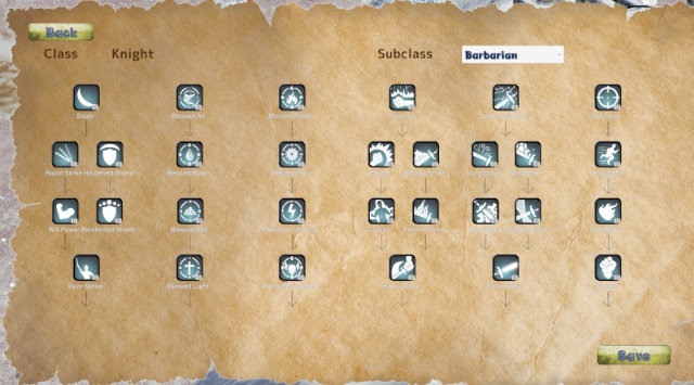 Fantasy Crusade Subclasses